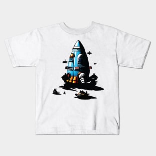 Space Invation Kids T-Shirt